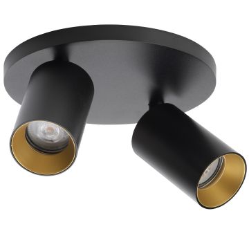 SpotOn Circle 2 dobbel takspot GU10, diameter 20 cm