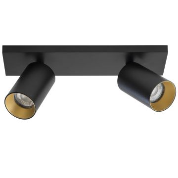 SpotOn 2 dobbel takspot GU10, lengde 30 x 9 cm