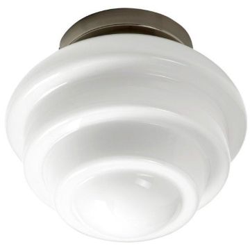 Ätran taklampe, diameter 25 cm, Børstet nikkel