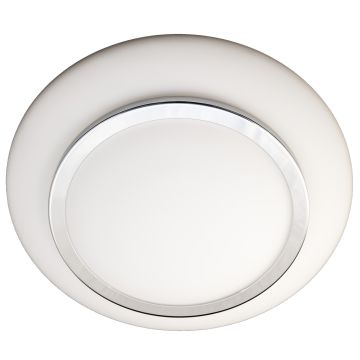Sommen plafond, IP44, diameter 30 cm, Krom