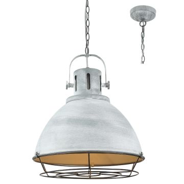 Sandvik takpendel, diameter 38 cm, Grå