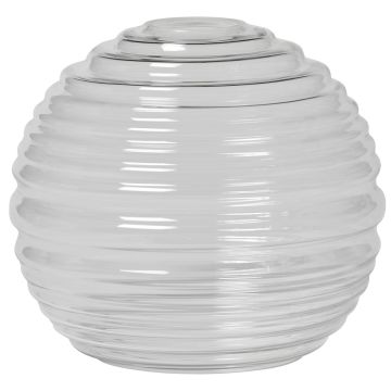 Falun Bikupa, diameter 20 cm, klart glass