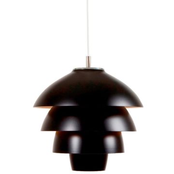 Valencia T1007 takpendel, diameter 32 cm, Matt sort (begrenset antall)