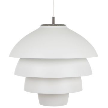 Valencia T1107 takpendel, diameter 42 cm, 300 cm ledning, Matt hvit