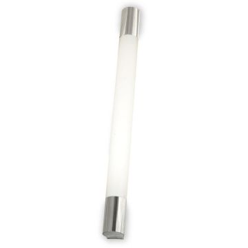 Titan 90 vegglampe, dimbar LED 2700K 1000lm, Krom