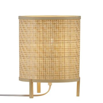 Trinidad bordlampe, høyde 25 cm, Bambus