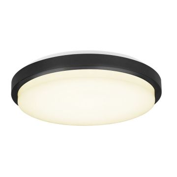 Upscale LED plafond, diameter 22 cm, 12W, Sort