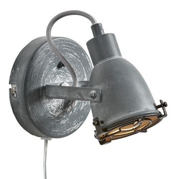 Sandvik vegglampe, Grå