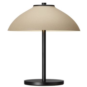 Vali B4393 bordlampe, høyde 26 cm, Sand struktur