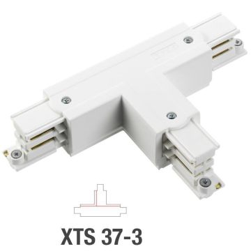 Global Trac Pro T-skjøt XTS 37 (Innside/Venstre), Hvit