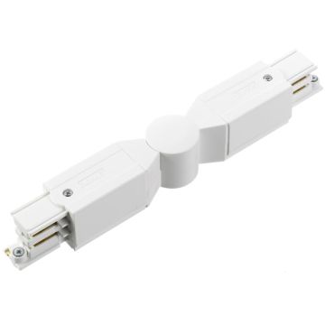 Global Trac Pro Justerbar vinkel til 3T skinne XTS 24, Hvit