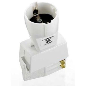 Global Trac Pro Schuko adapter XTSA 67S, Hvit