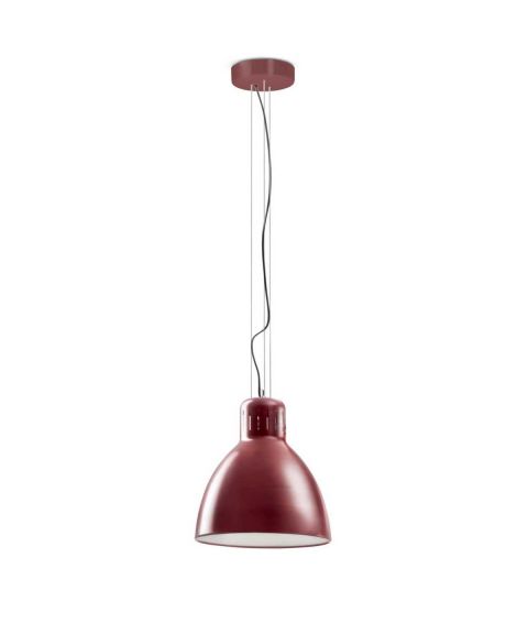 JJ Big takpendel, LED 2700K 6433lm, diameter 41 cm, DALI, Rød