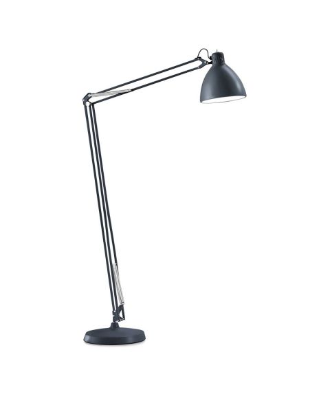 JJ MID gulvlampe LED 2700K 1490lm, med dimmer, maksimal høyde 185 cm