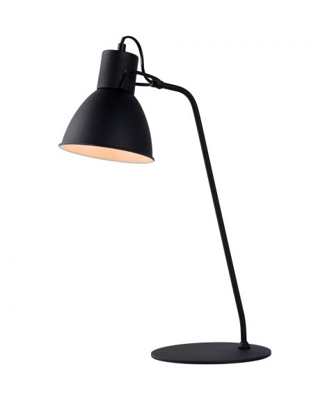 Shadi skrivebordslampe, høyde 50 cm, Sort