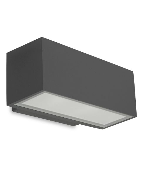 Afrodita vegglampe, lys ned, LED 3000K 1670lm, Antrasitt