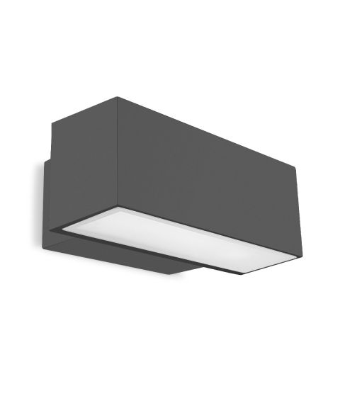 Afrodita vegglampe, lys ned, LED, LED 3000K 913lm, Antrasitt