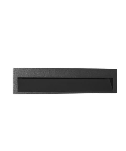 Tiny innfelt vegglampe, 16,5 cm, (urban grey), Antrasitt