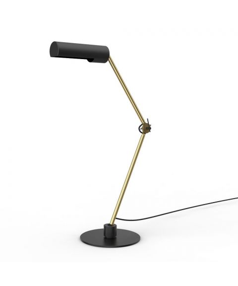 Slender bordlampe, Sort