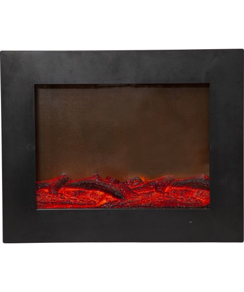 Fireplace 40x50 cm, for batteri, med timer