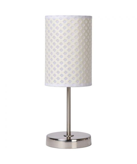 Moda bordlampe, høyde 37 cm, Hvit