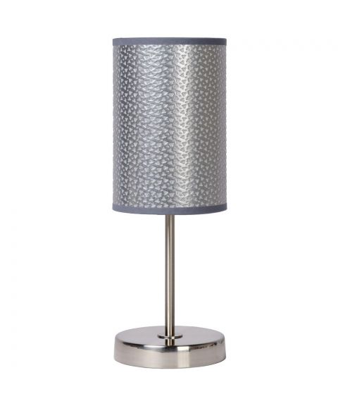 Moda bordlampe, høyde 37 cm, Sølv