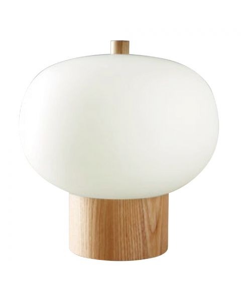 iLargi bordlampe, diameter 32 cm, 15W LED Touch dim
