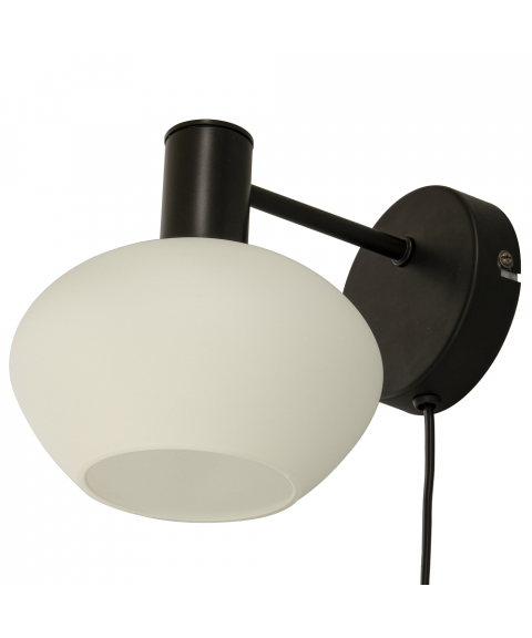 Bell vegglampe, Sort