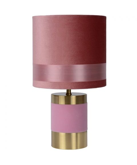 Frizzle bordlampe, høyde 32 cm, Rosa