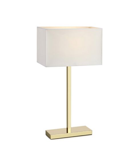 Savoy bordlampe med USB, høyde 50 cm