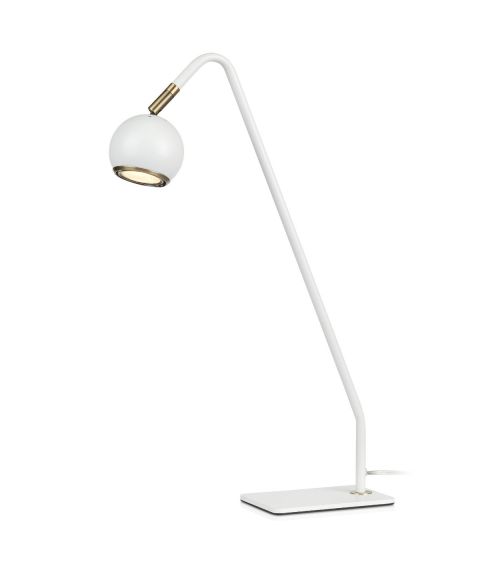 Coco bordlampe, høyde 48 cm, Hvit