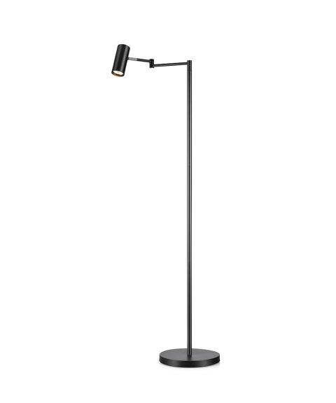 Torino gulvlampe, høyde 130 cm, Sort