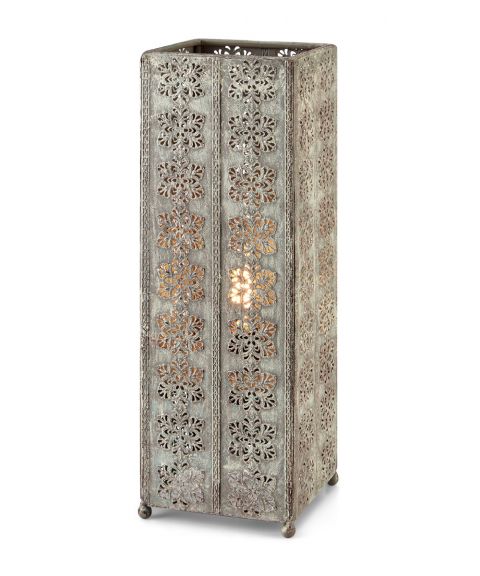 Agra bordlampe, høyde 33 cm, Grå