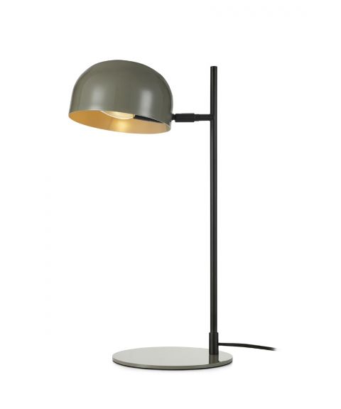 Pose bordlampe, høyde 48 cm, Grå/Sort