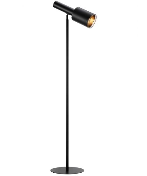 Ozzy gulvlampe, høyde 143 cm, Sort