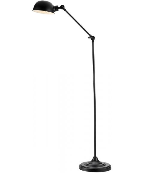 Portland gulvlampe, høyde 143 cm, Sort