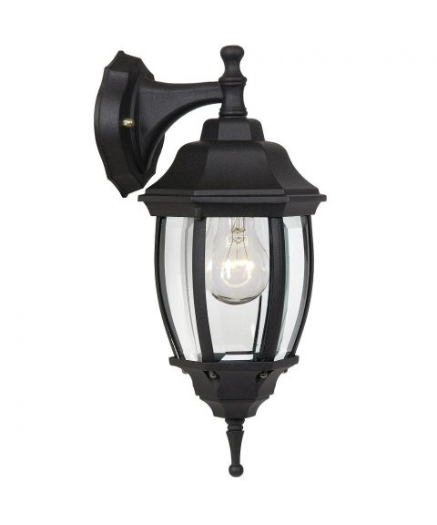 Tireno vegglampe, høyde 37 cm, Sort (begrenset antall)