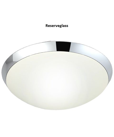 Reserveglass til Siracusa plafond, 28 cm
