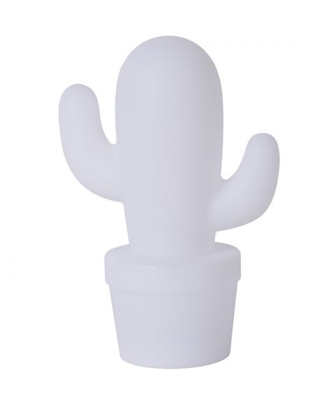 Cactus bordlampe for batteri, høyde 33 cm, 2W LED IP44