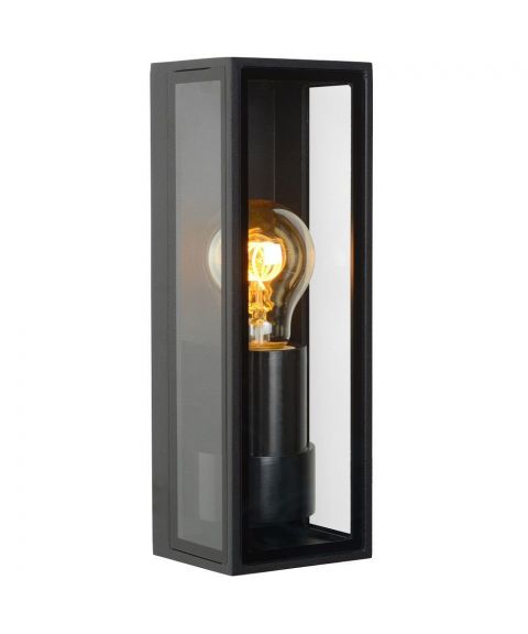 Dukan vegglampe IP65, Sort