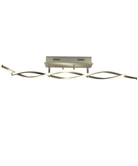 Swirl LED taklampe, Stål