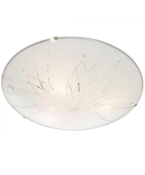 Stella plafond, diameter 40 cm, Hvit