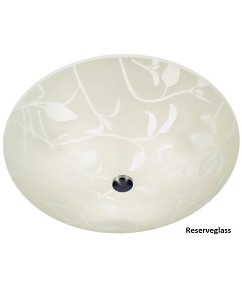 Reserveglass Bladverk plafond, diameter 42 cm