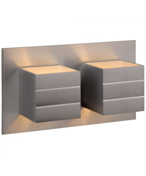 Bok 69 duo vegglampe for fast montering