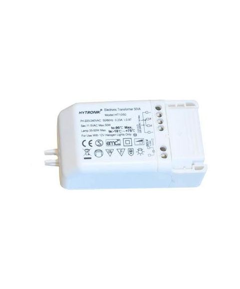 Elektronisk transformator 12V AC 35-50W, Hytronik Super TA