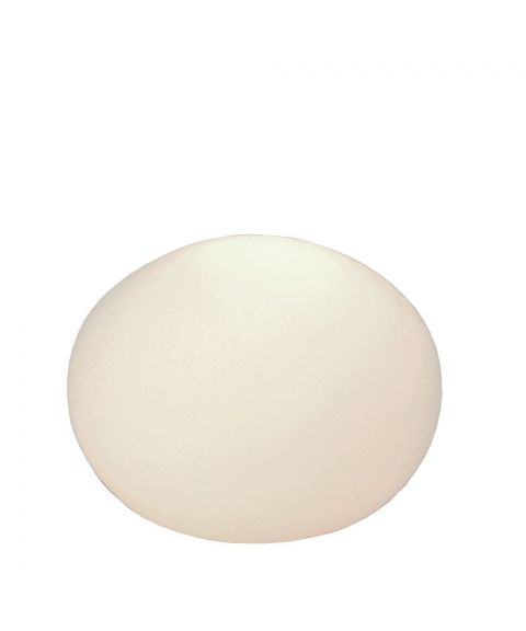 Globus bordlampe 18 cm, Hvit