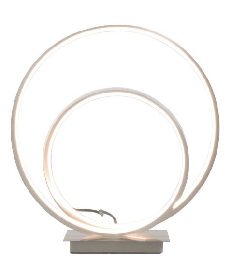 Loop bordlampe med stepdimmer, høyde 37 cm, Stål