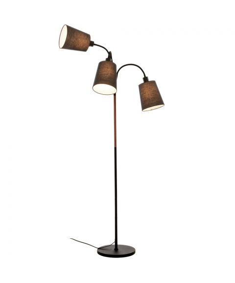 Ljusdal 3 gulvlampe (u/skjermer), høyde 140 cm