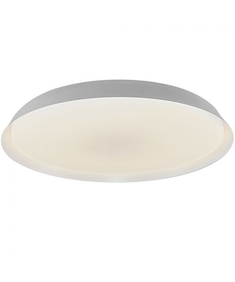 Piso taklampe, diameter 36 cm, 2200-2700K 1600lm, Dim-To-Warm, Hvit