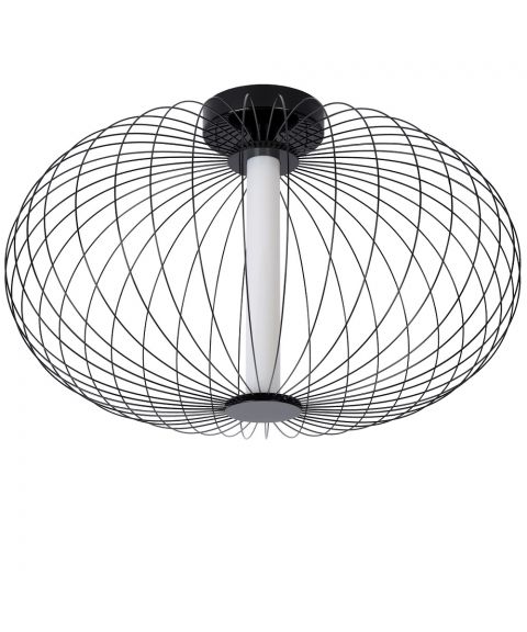 Carbony taklampe LED 5W 2700K 630lm, Sort